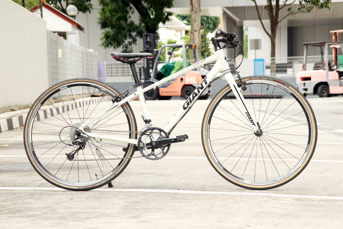 　GIANT escape R3W XXS
適用身長:140〜160cm
　クロスバイク Giant Escape 3 - Grey Ghost Bicycles