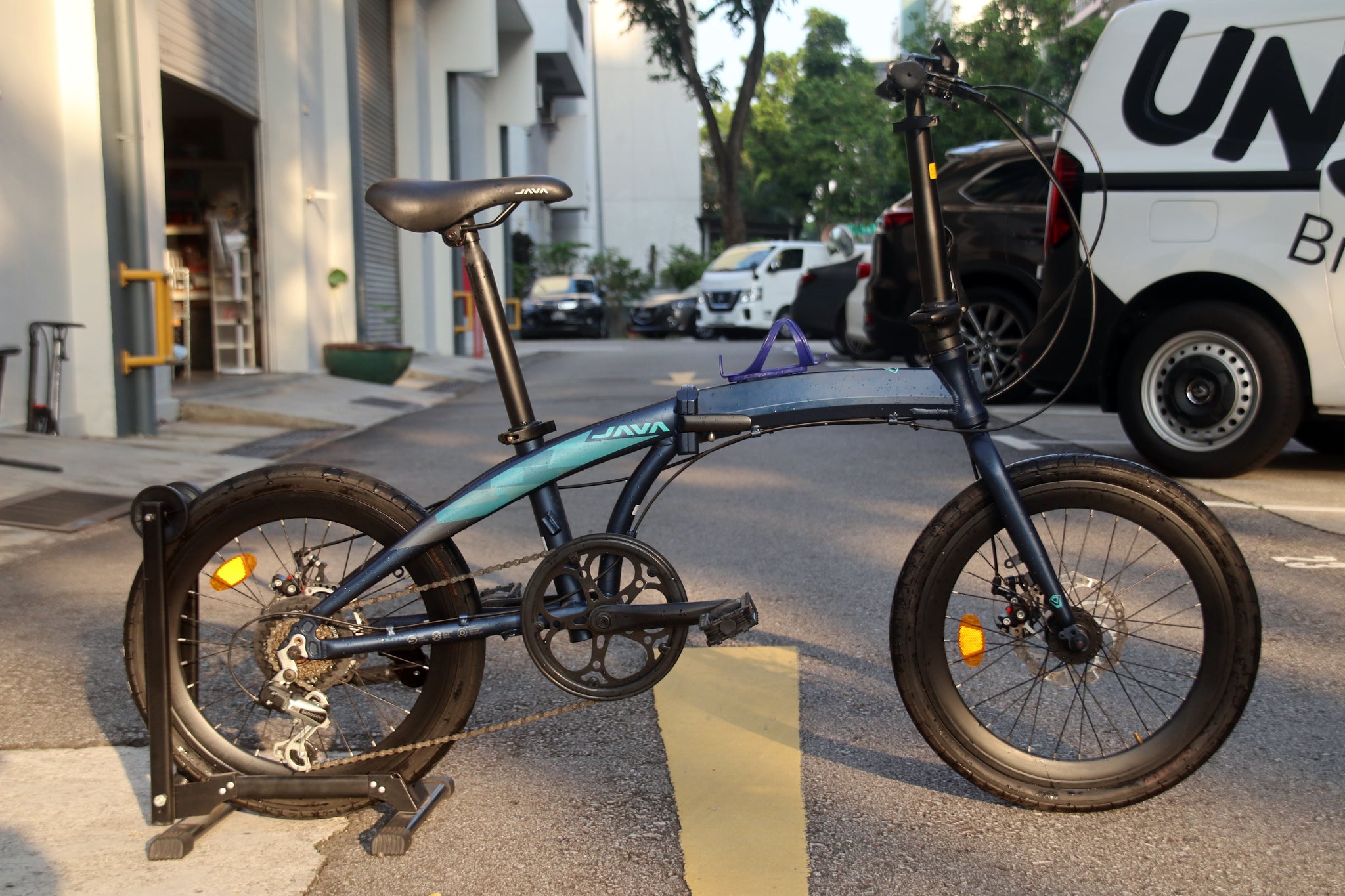 Java Zelo Folding Bicycle [Upcycled] – Unspokin