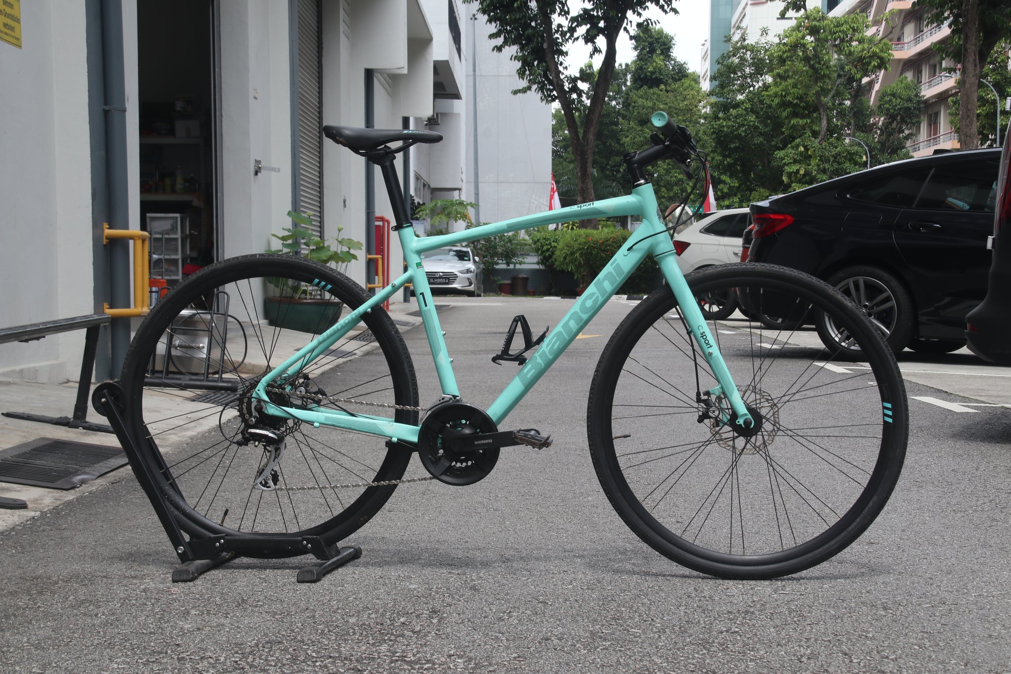 Bianchi　C-SPORT2 DISC C-Sport 2 Dama - Acera 24sp Disc - Bianchi Bicycles