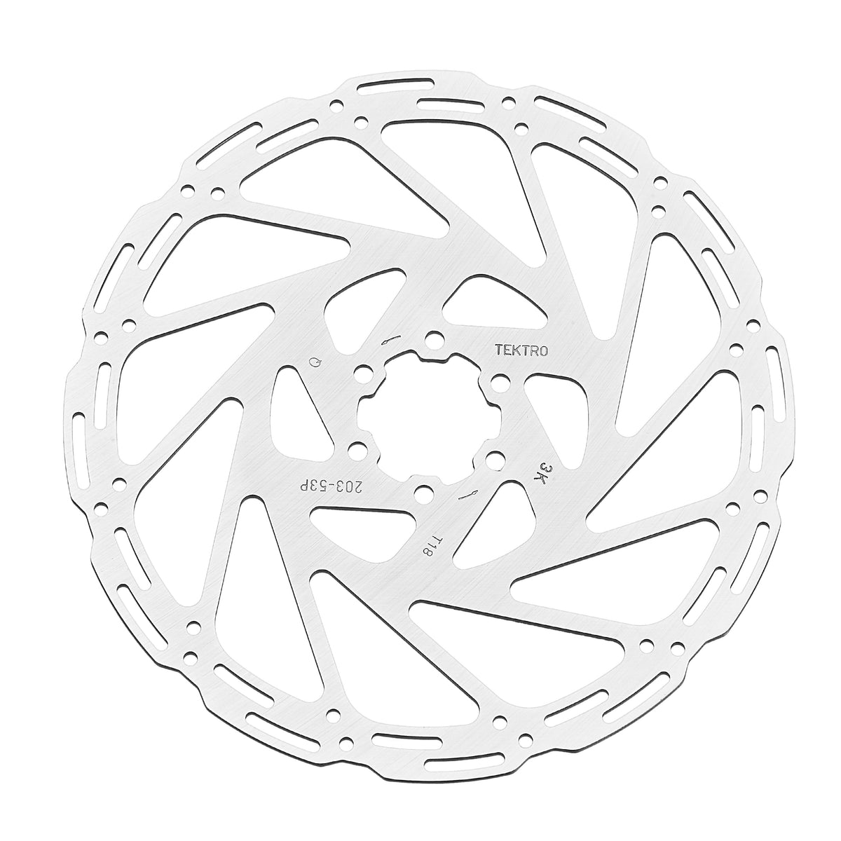 Tektro 203mm 6 Bolt Rotor – Unspokin