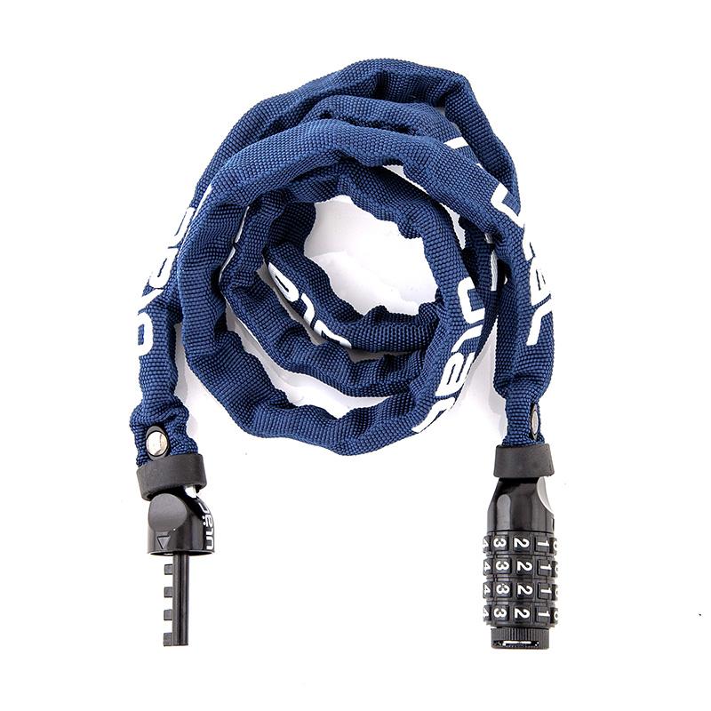 Blue Bicycle Chain Number Lock